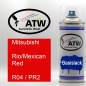 Preview: Mitsubishi, Rio/Mexican Red, R04 / PR2: 400ml Sprühdose, von ATW Autoteile West.